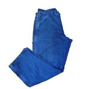 Wrangler Fleece Lined Blue Jeans Men's Size 34x30
